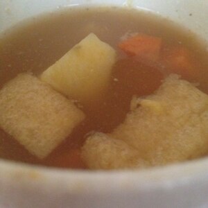❤薩摩芋＆南瓜ｄｅバター風味のおみそ汁❤